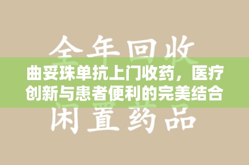 株洲曲妥珠单抗上门收药，医疗创新与患者便利的完美结合